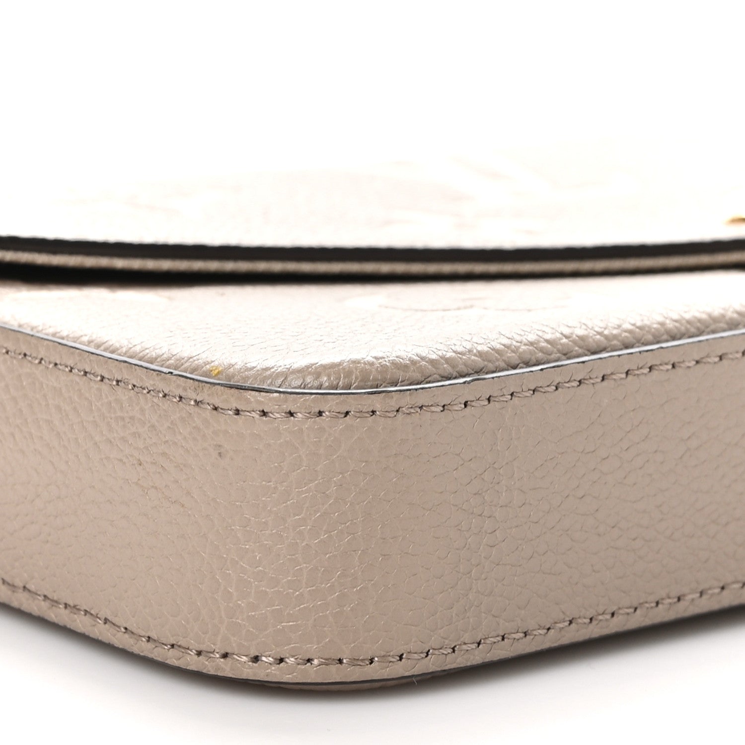 Louis Vuitton Empreinte Monogram Giant Felicie Pochette Tourterelle Creme 9 of 10