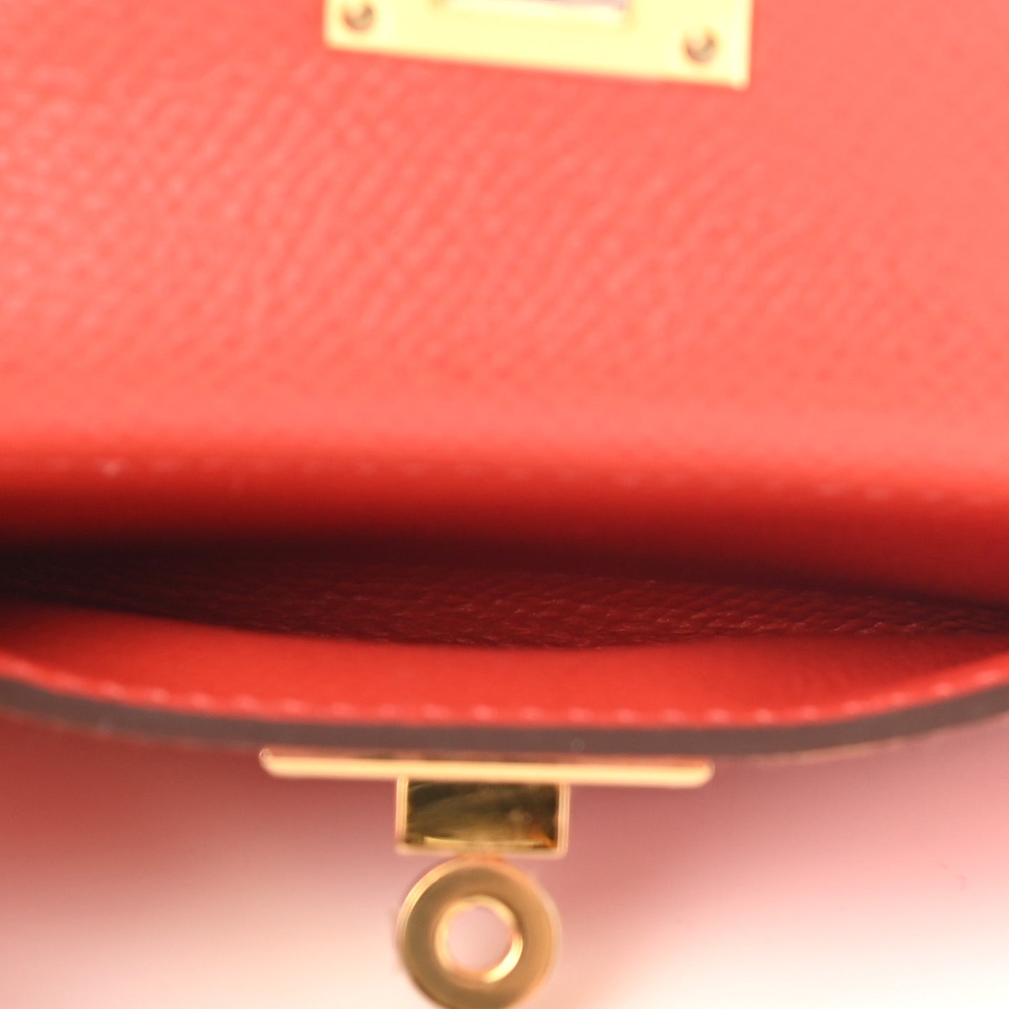 Swift Epsom Pocket Kelly Shoulder Strap Terre Battue Capucine