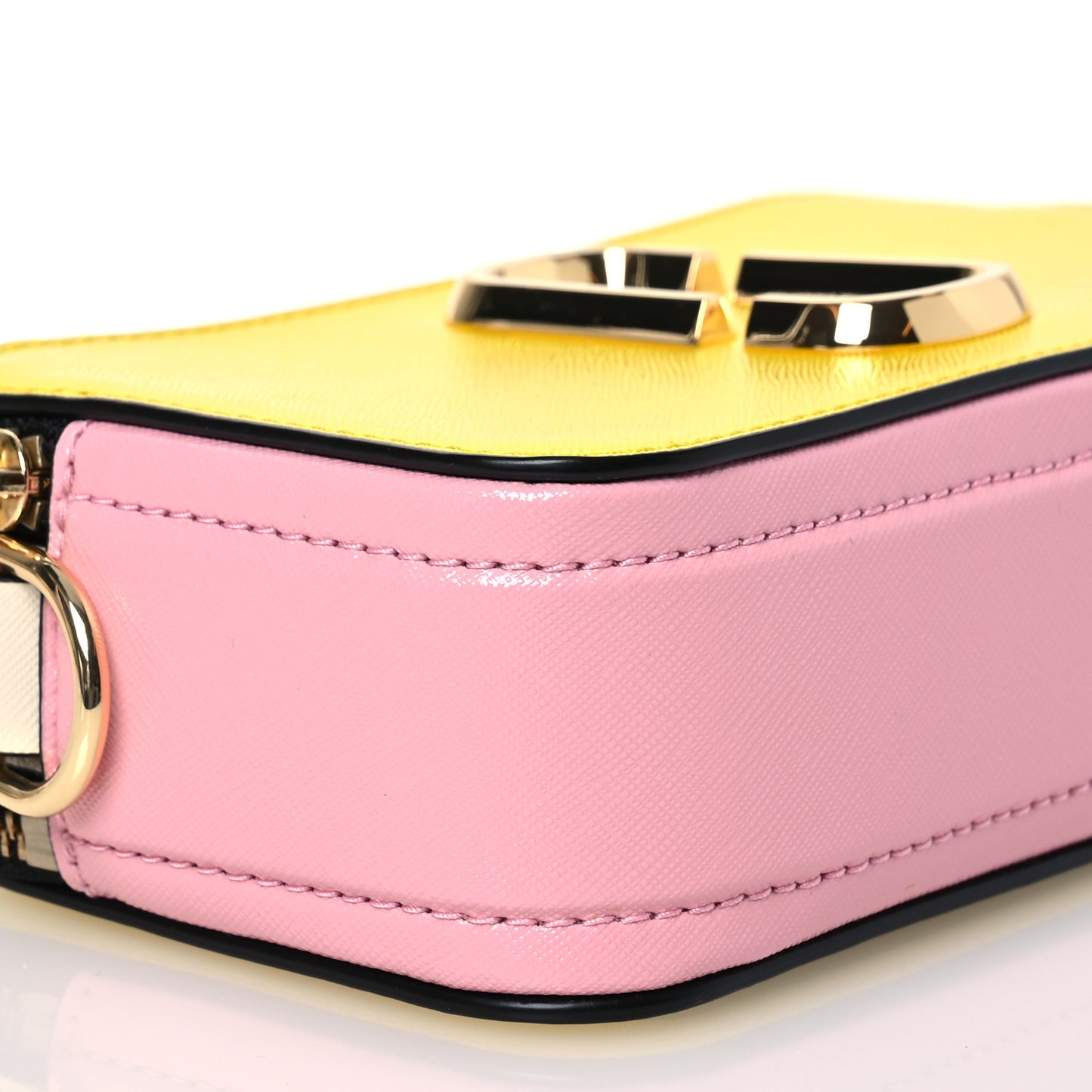 Saffino Small Snapshot Camera Bag Yellow Multicolor