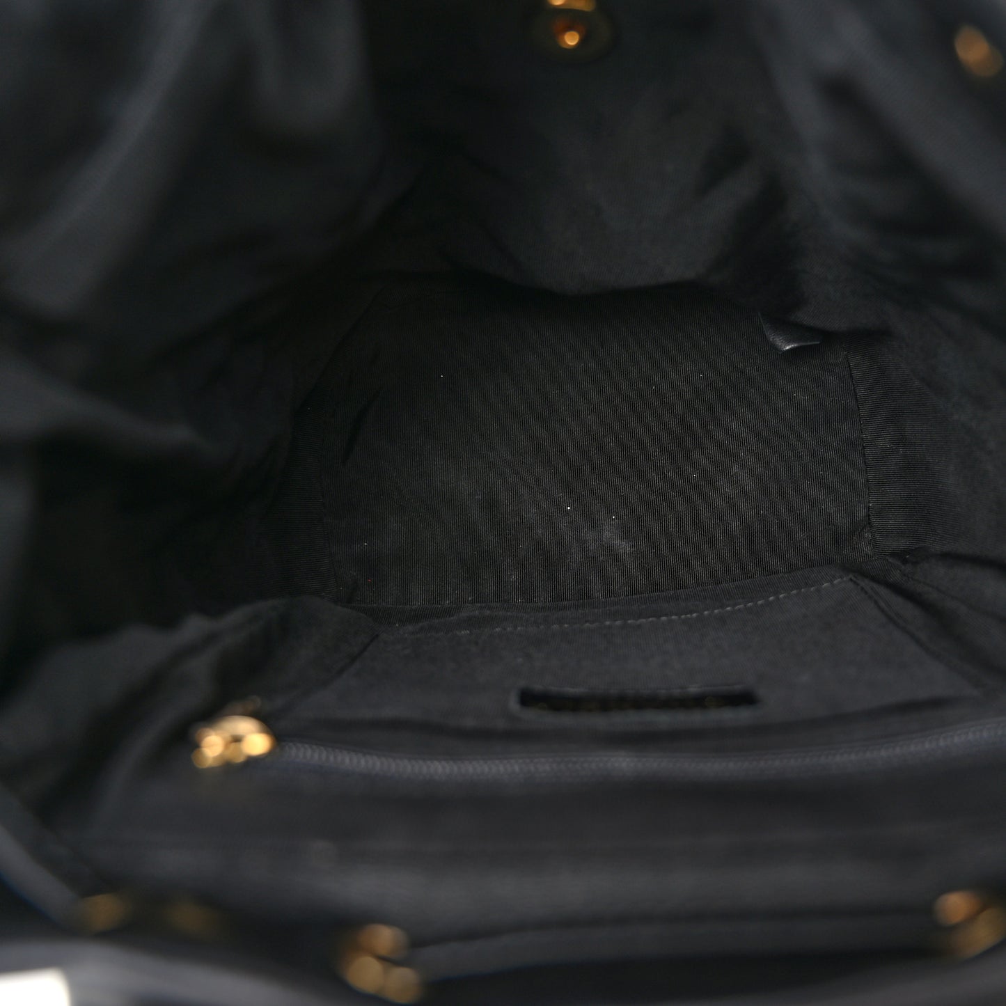 Lambskin Quilted Small Urban Spirit Backpack Black