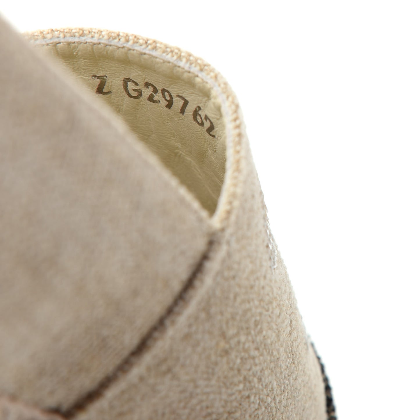 Toile Sequin CC Espadrilles 37 Beige Black