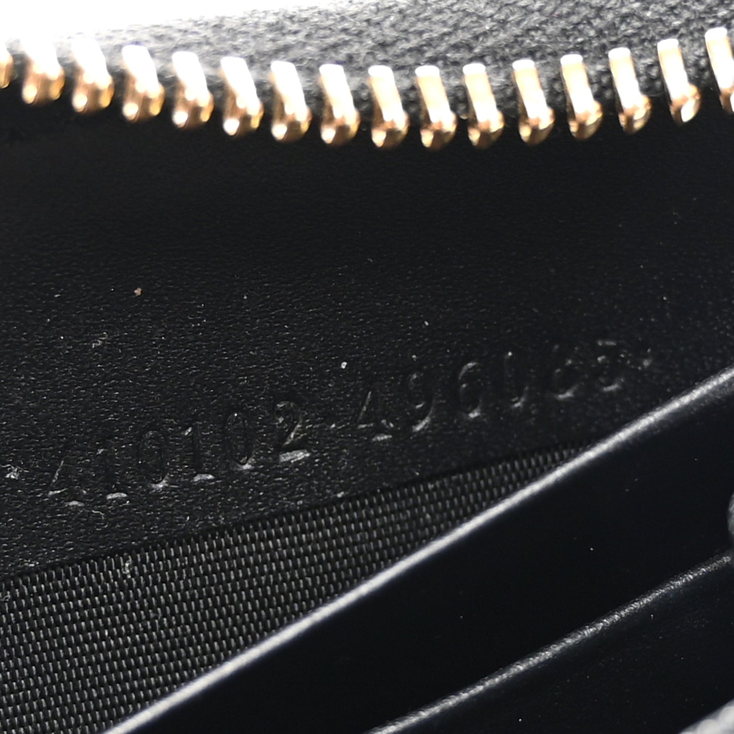 GG Supreme Monogram Bees Zip Around Wallet