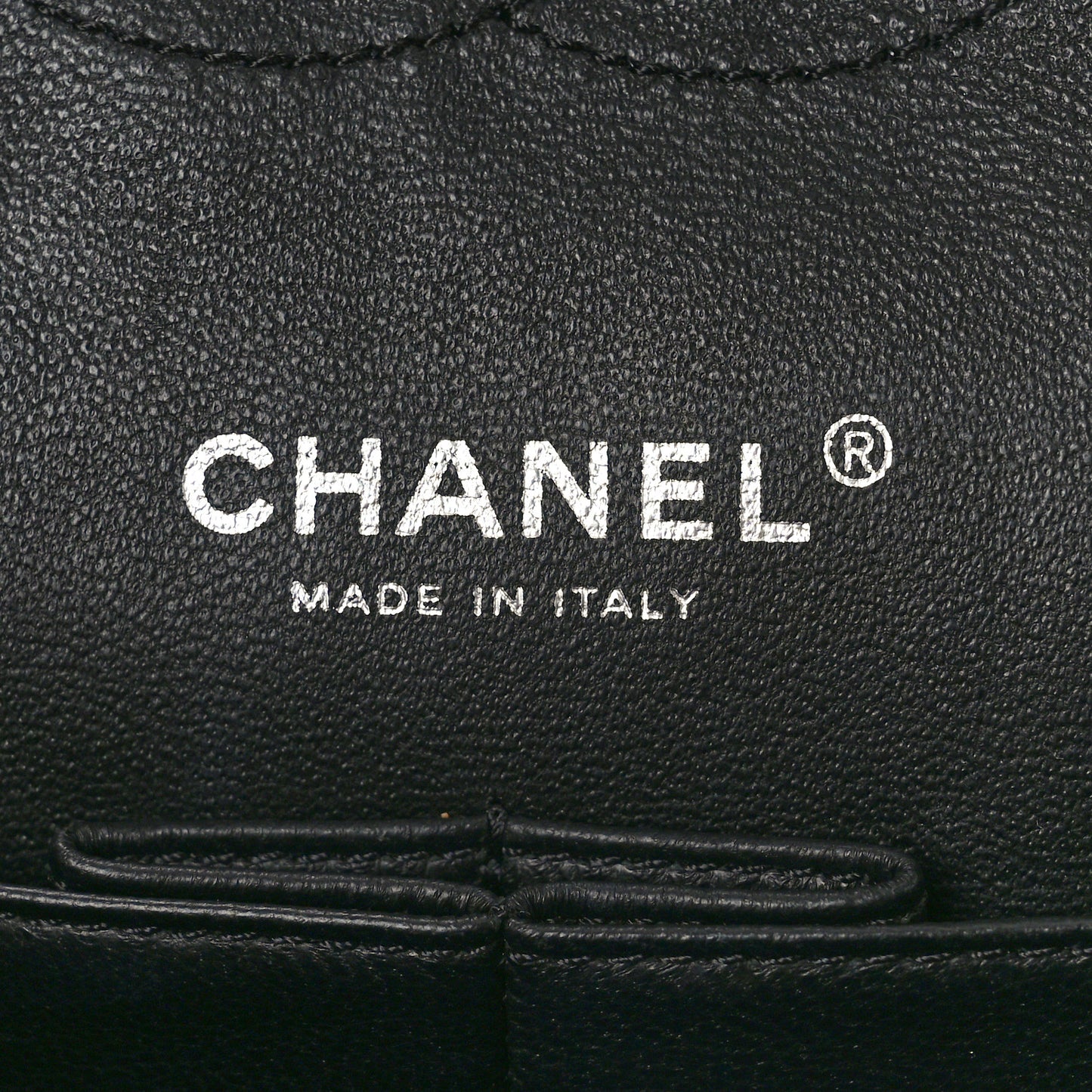 Tweed Quilted Medium Double Flap Black Grey