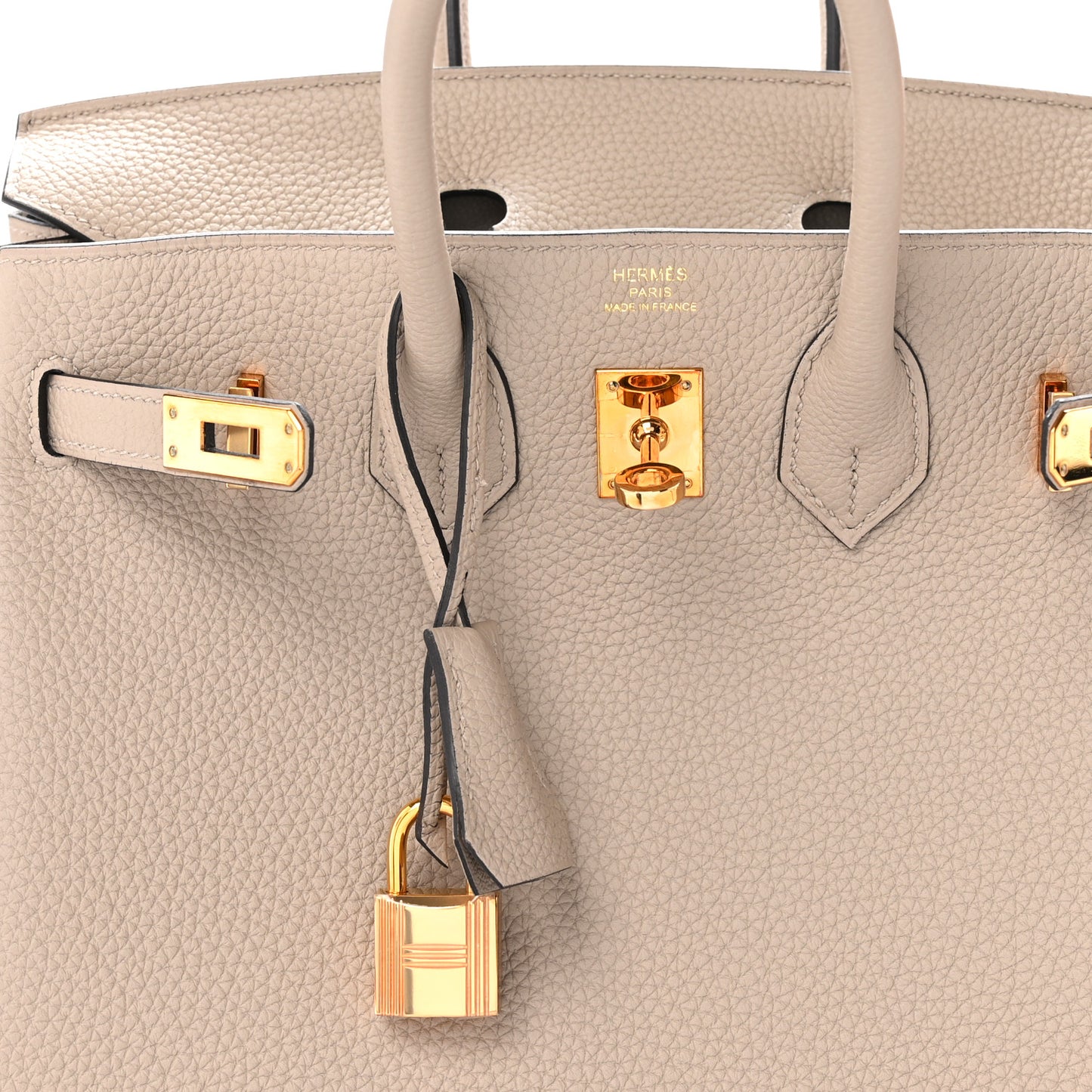 Togo Birkin 25 Gris Tourterelle