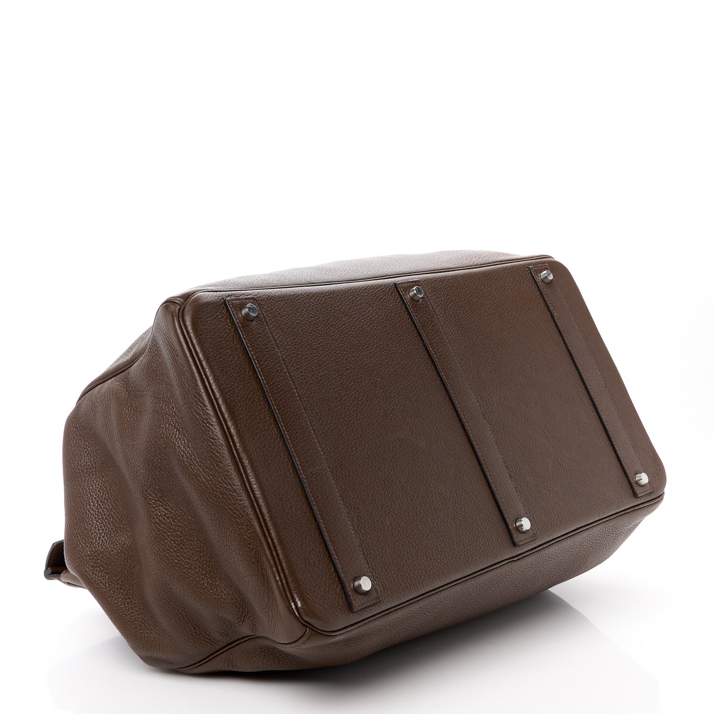 Taurillon Clemence Birkin Voyage 50 Cafe