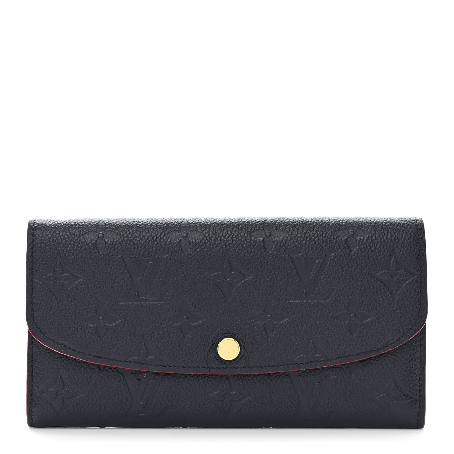 LOUIS VUITTON Empreinte Emilie Wallet Marine Rouge