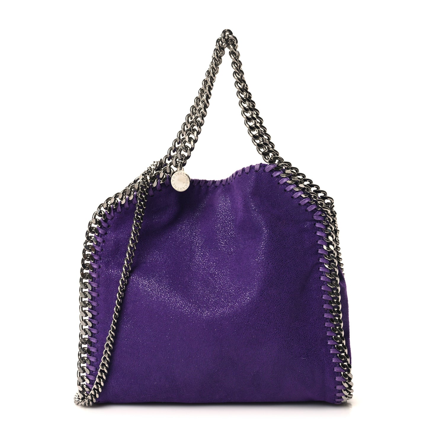 Shaggy Deer Mini Falabella Tote Bright Purple