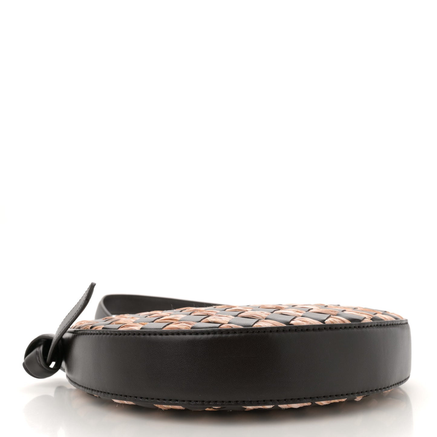 Nappa Raffia Intrecciato Sunrise Fondant Natural