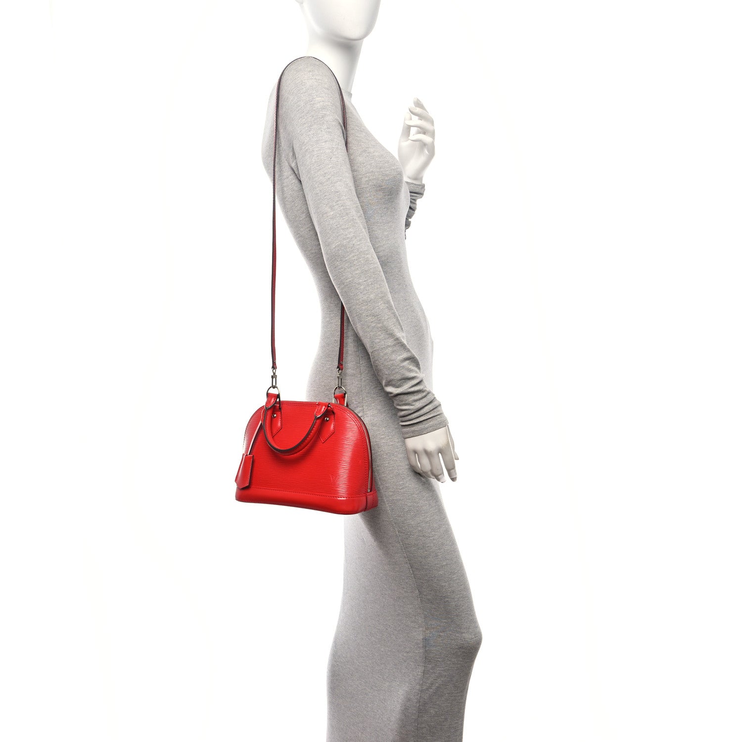 Louis Vuitton Epi Alma BB Coquelicot 2 of 12