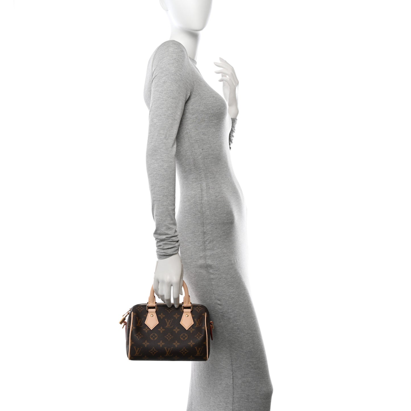 Monogram Speedy Bandouliere 20 Beige