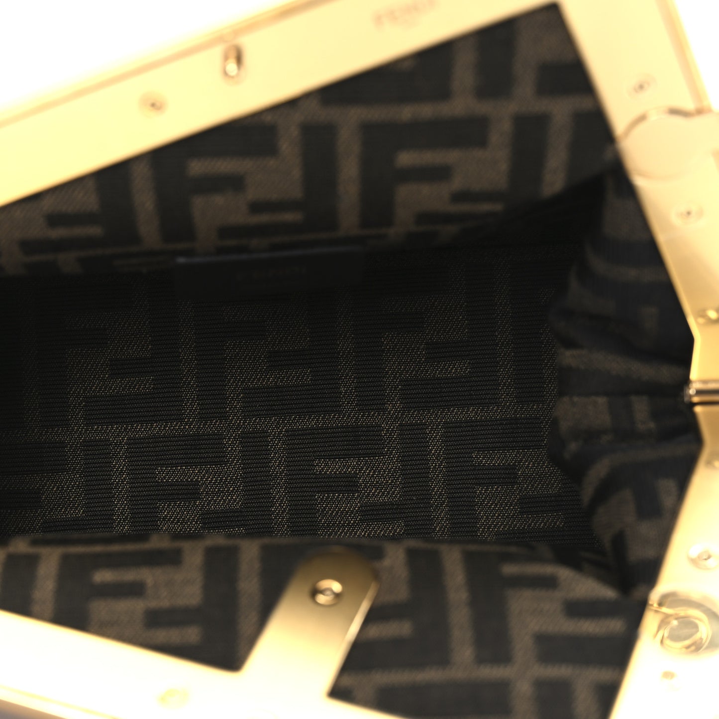 Shearling Small Fendi First Rosa Plaster