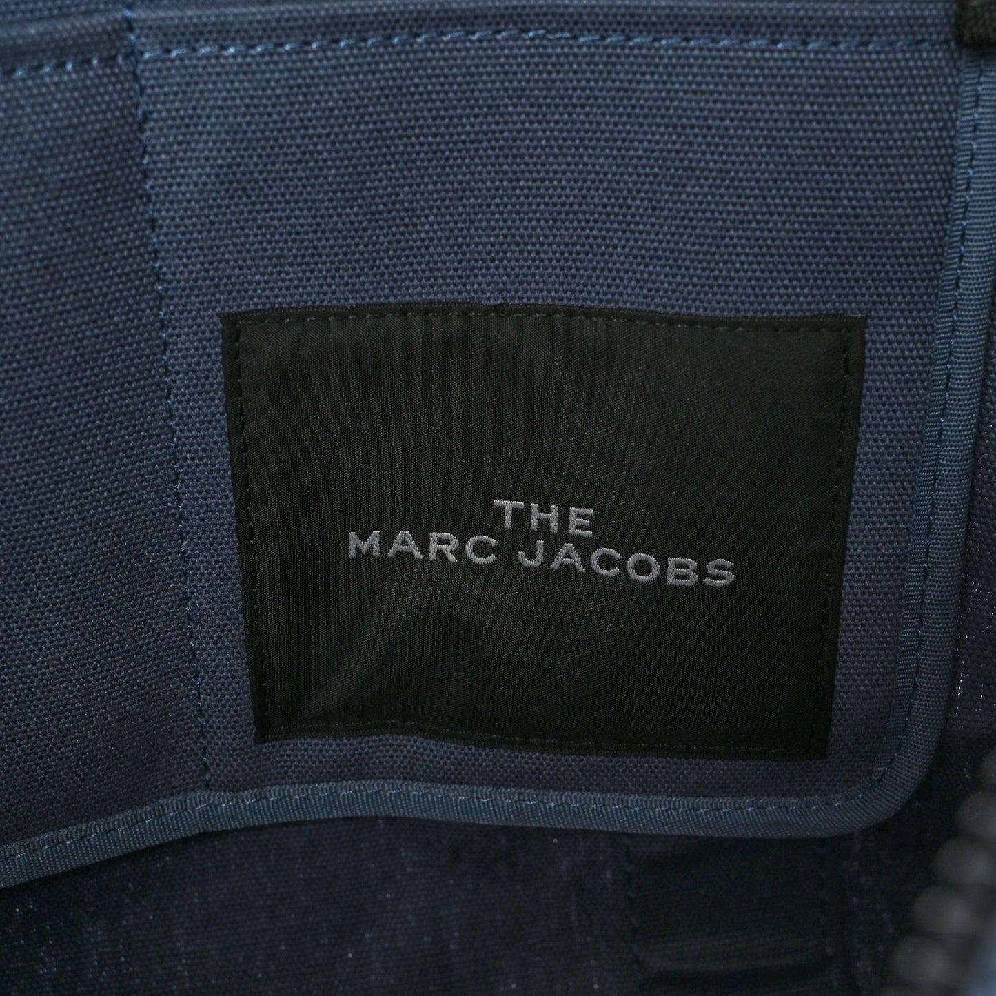 Cotton Canvas The Traveler Tote Bag Blue
