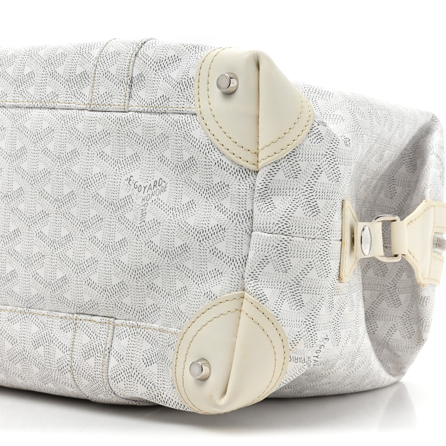 Goyardine Boeing 30 White