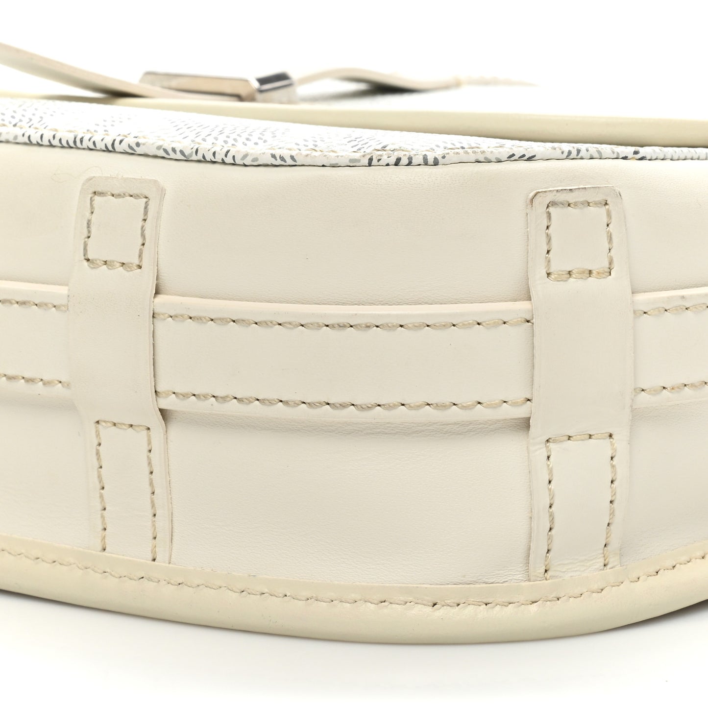 Goyardine Belvedere II PM Messenger Bag White