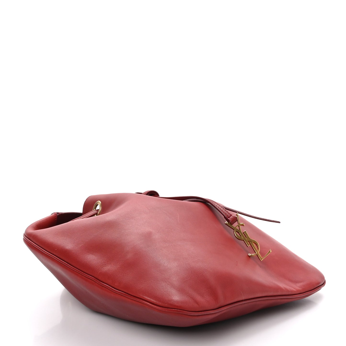 Calfskin Medium Paris VII Flat Hobo Red
