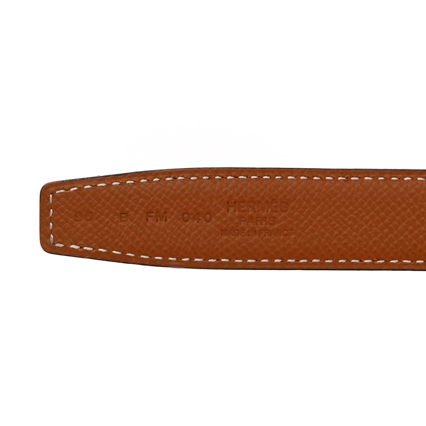 Swift Epsom 24mm Mini H Belt 95 38 Black Gold