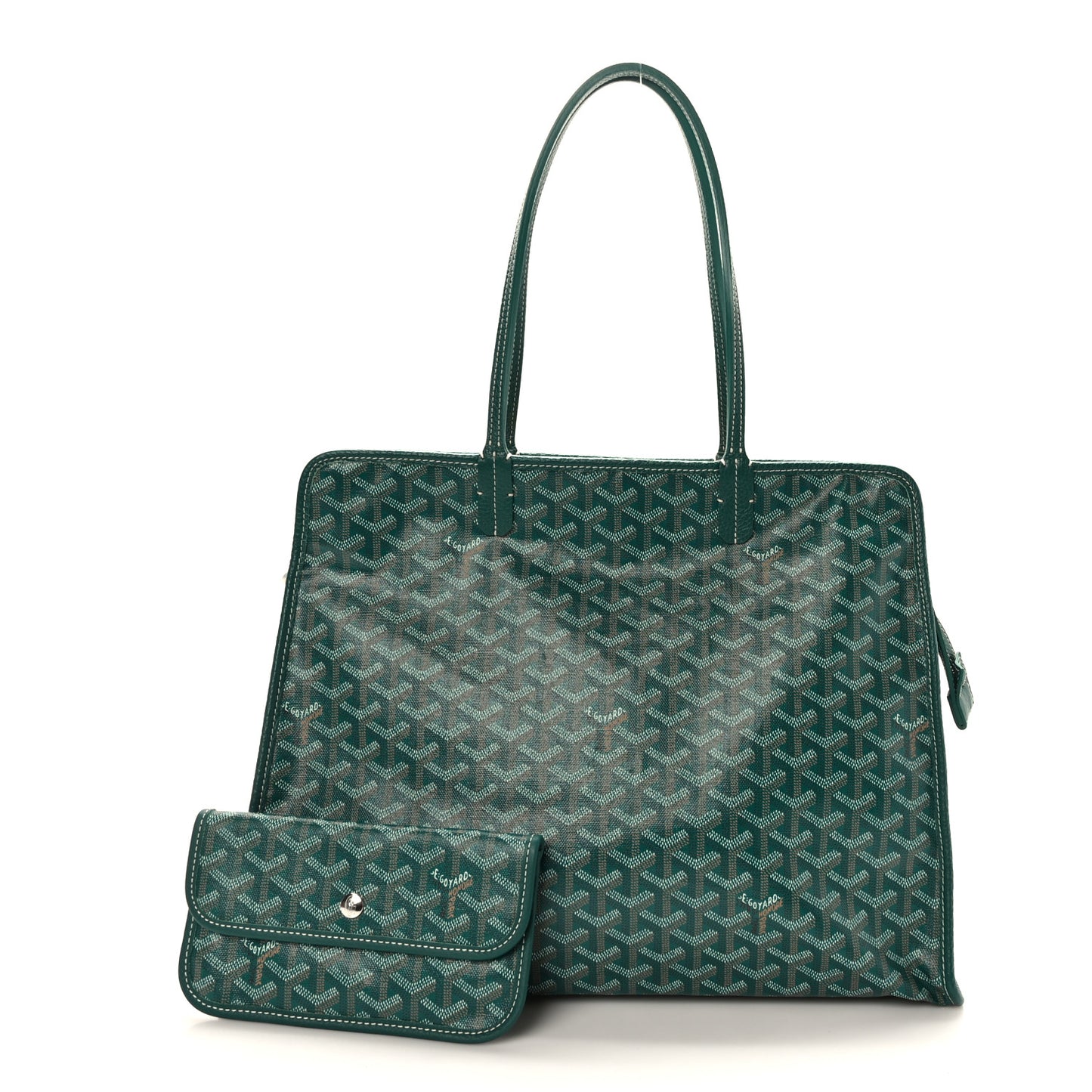 Goyardine Sac Hardy Pet Carrier PM Green