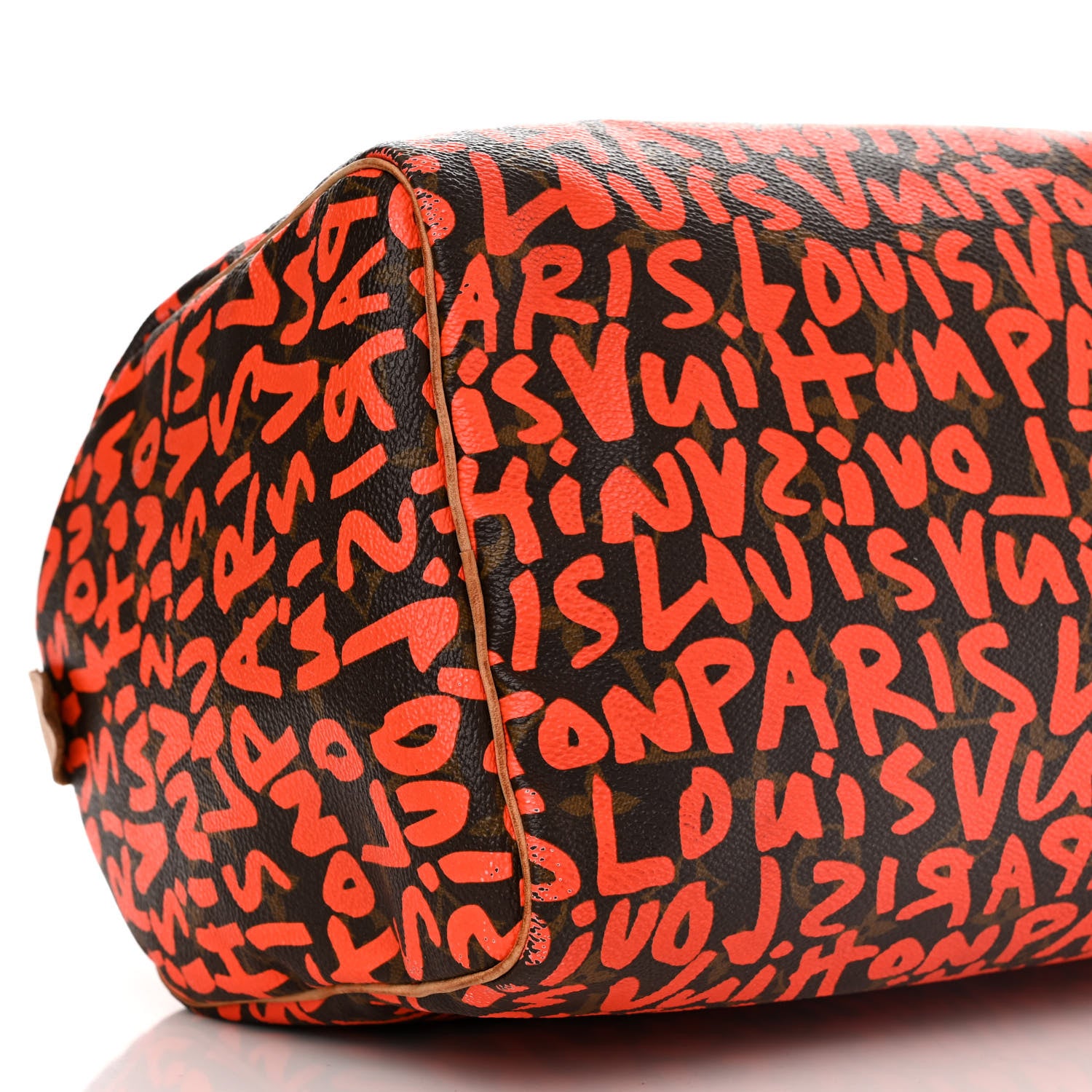 Louis Vuitton Monogram Graffiti Speedy 30 Orange 9 of 10