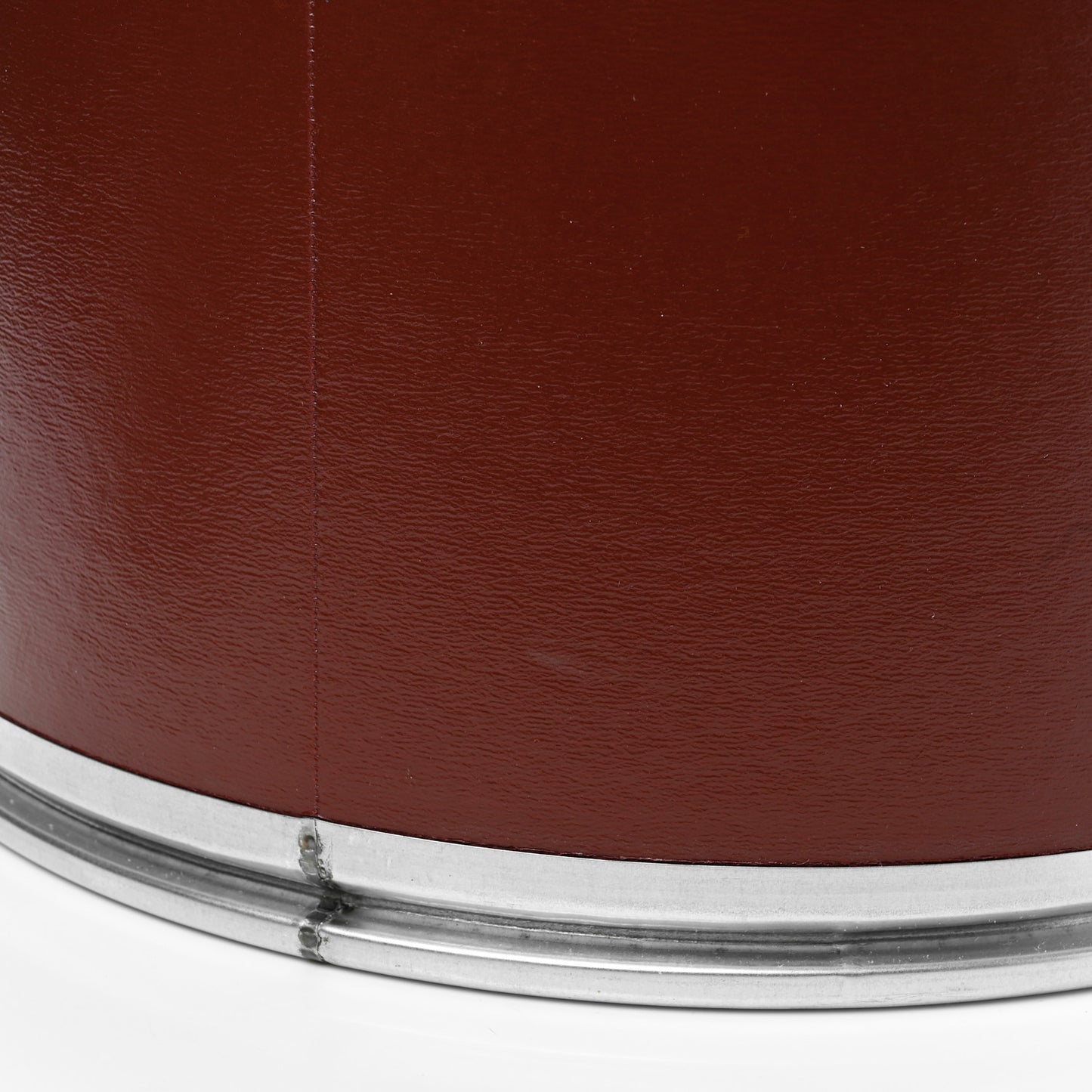 Kraft Paper Metal Canvas Saddle Box Rouge H