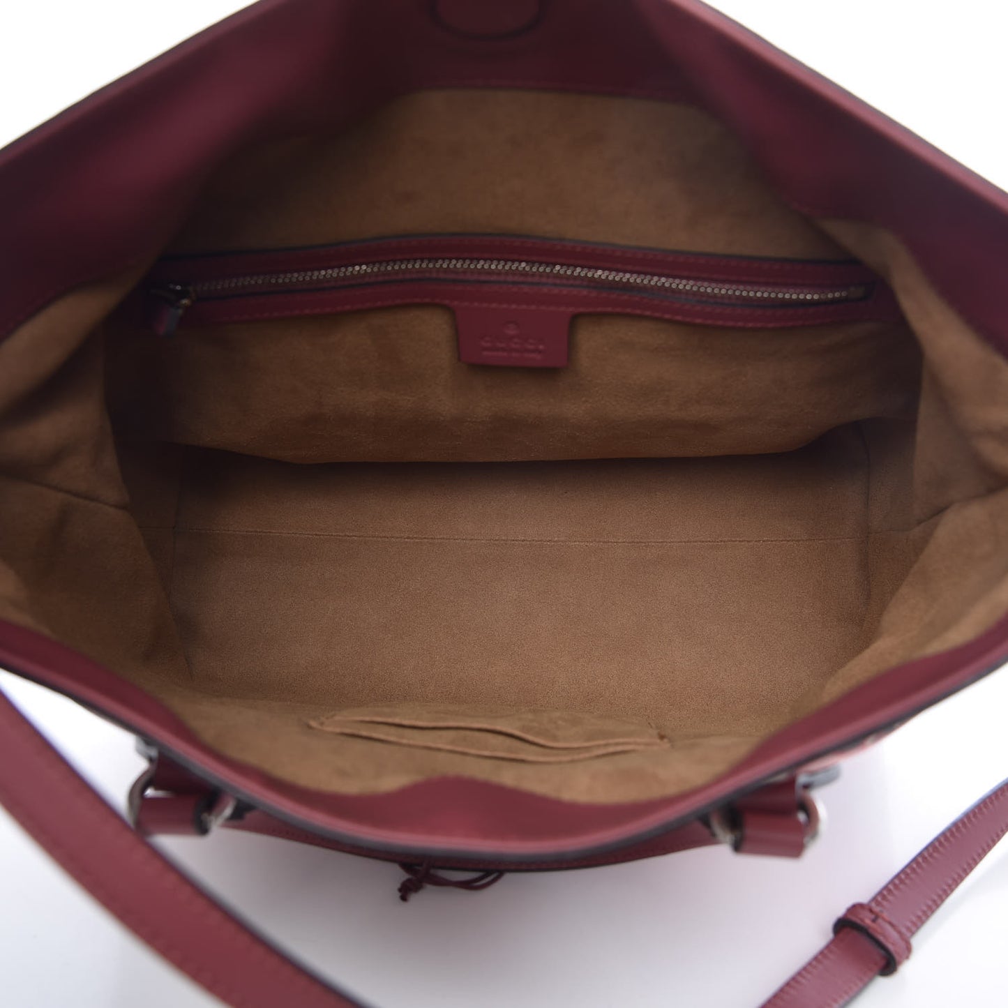 GG Supreme Monogram Blooms Linea A Foldover Tote Beige Multicolor Dry Rose
