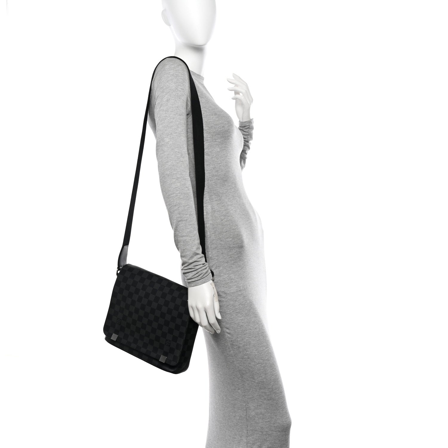 Louis Vuitton Damier Graphite District PM 2 of 10