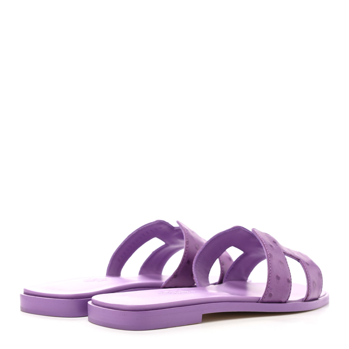 Ostrich Oran Sandals 36 Violet