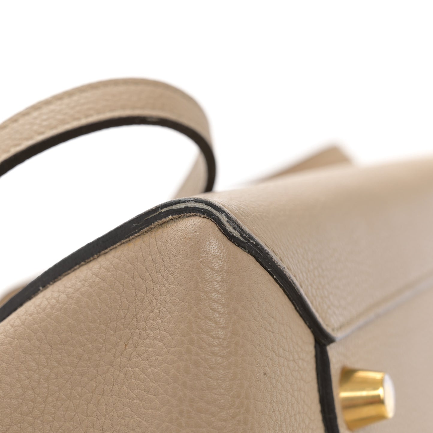 Baby Grained Calfskin Mini Belt Bag Dune