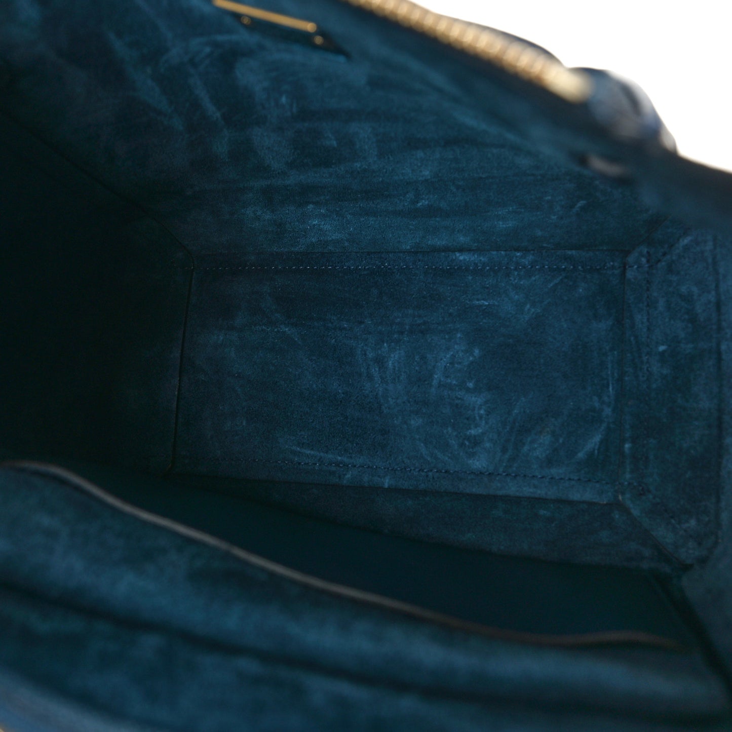 Baby Grained Calfskin Micro Belt Bag Deepsea
