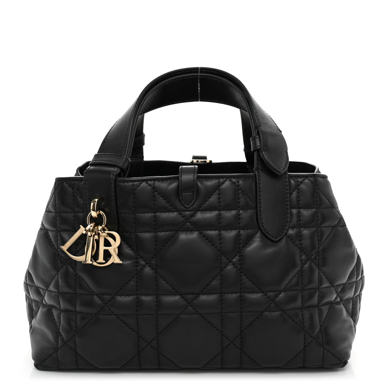 Christian Dior Calfskin Macrocannage Small Toujours Black 1 of 10