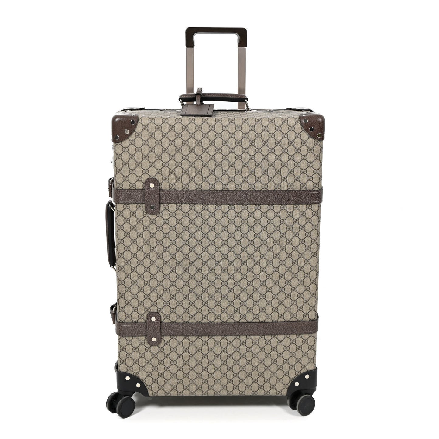 Supreme Monogram Globe-Trotter Carry-On Brown