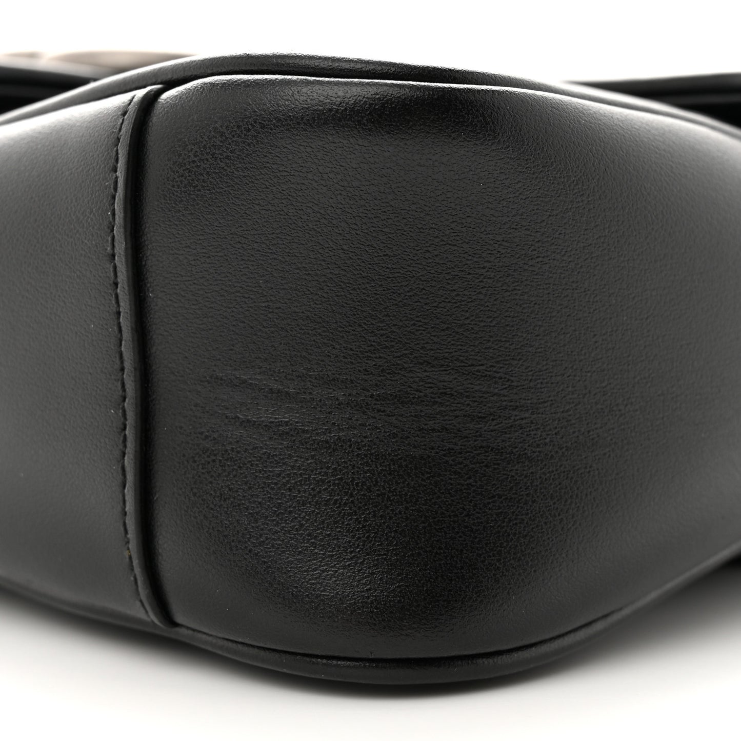 Calfskin Matelasse Aria Small GG Marmont Shoulder Bag Black