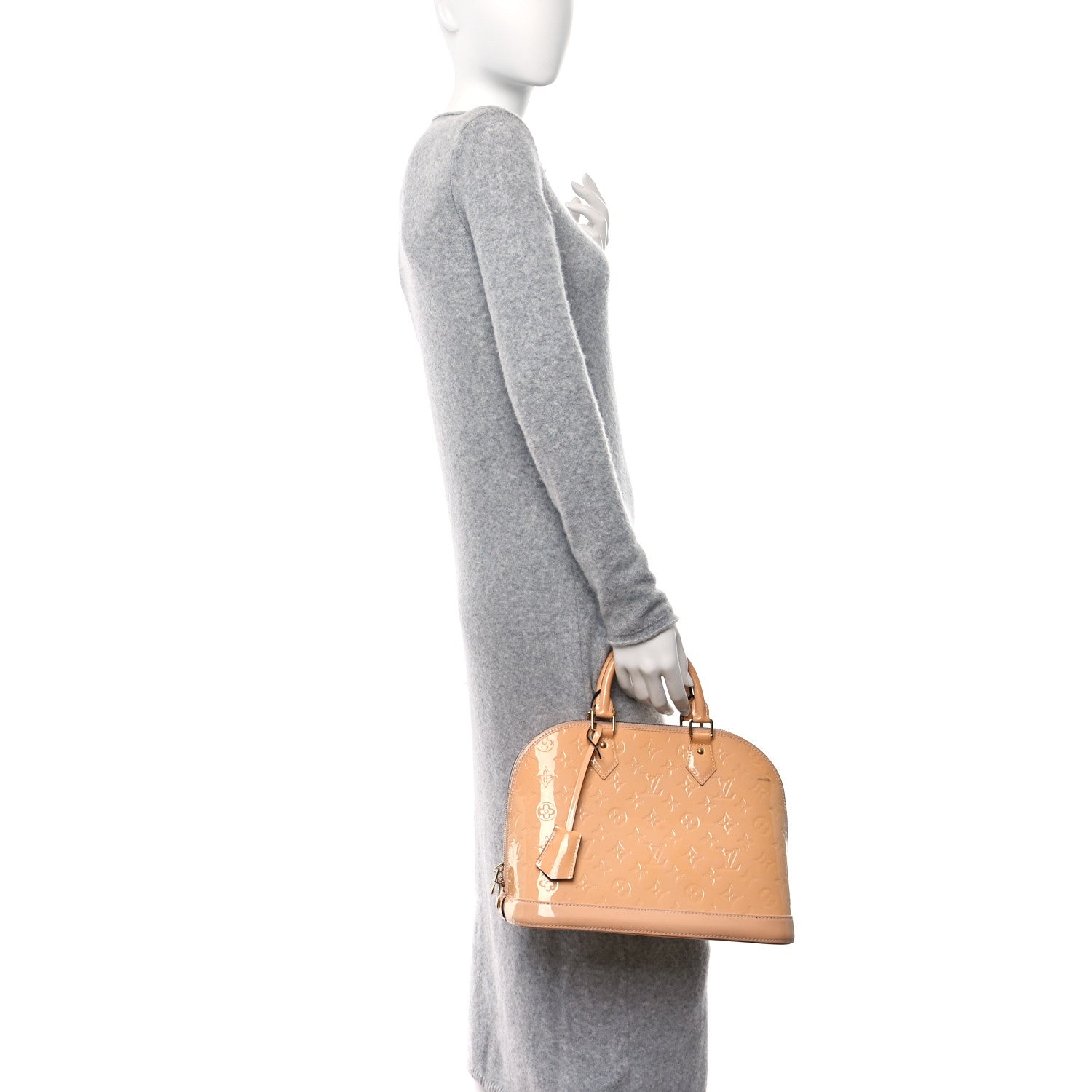Louis Vuitton Vernis Alma PM Rose Ballerine 2 of 14
