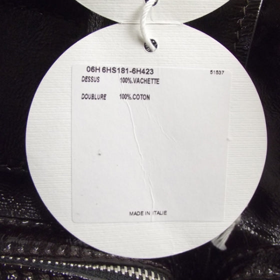 Chloe Crinkled Patent Betty Shoulder Bag Brown 11 of 14