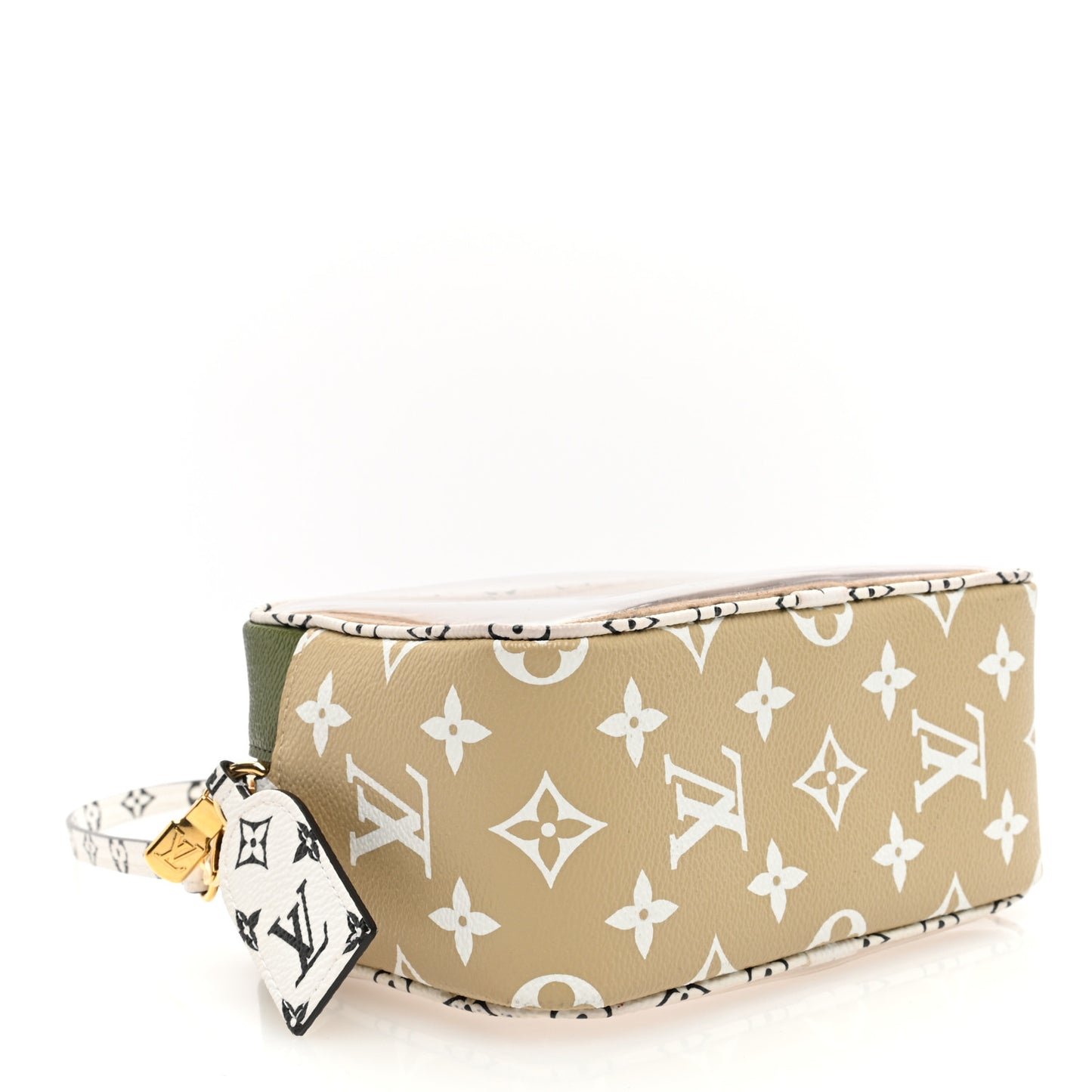 Monogram Giant Beach Pouch Kaki