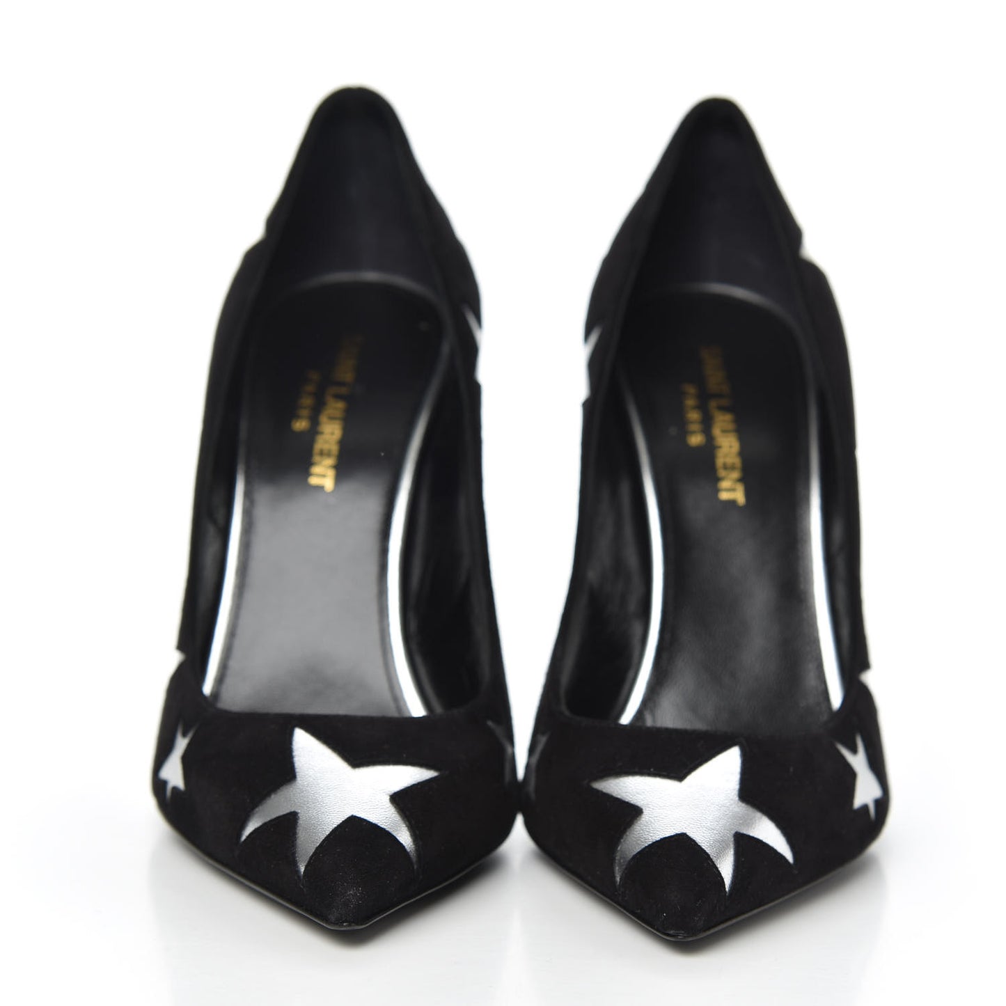 Kid Scamosciato Anja Star 105 Pumps 38 Black Silver