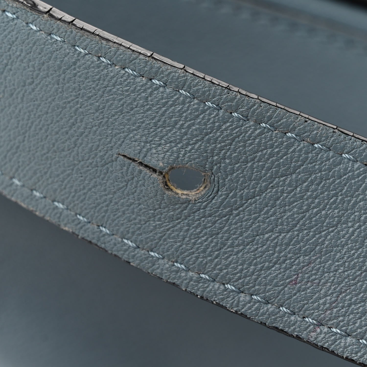 Loewe Calfskin Medium Puzzle Bag Stone Blue 13 of 21