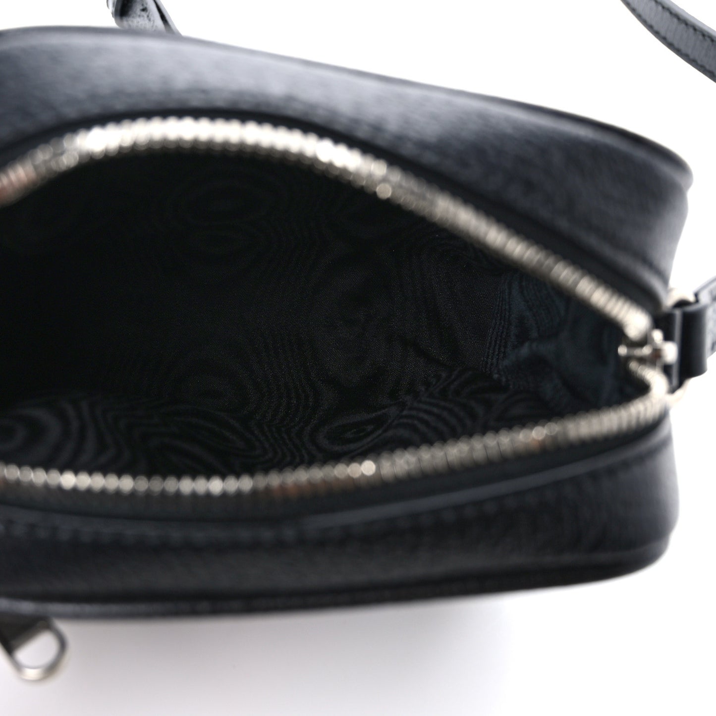 X Balenciaga BB Monogram Web Mini Ophidia Messenger Black