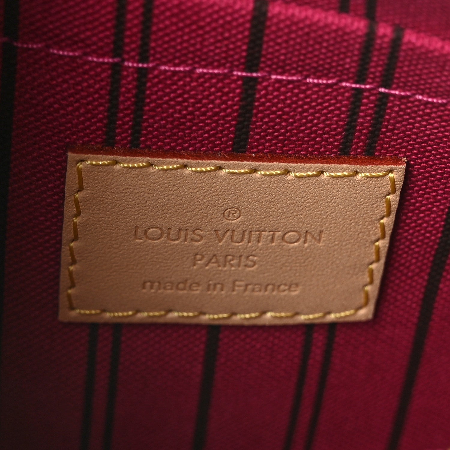 Louis Vuitton Monogram Neverfull PM Pochette Pivoine 7 of 7