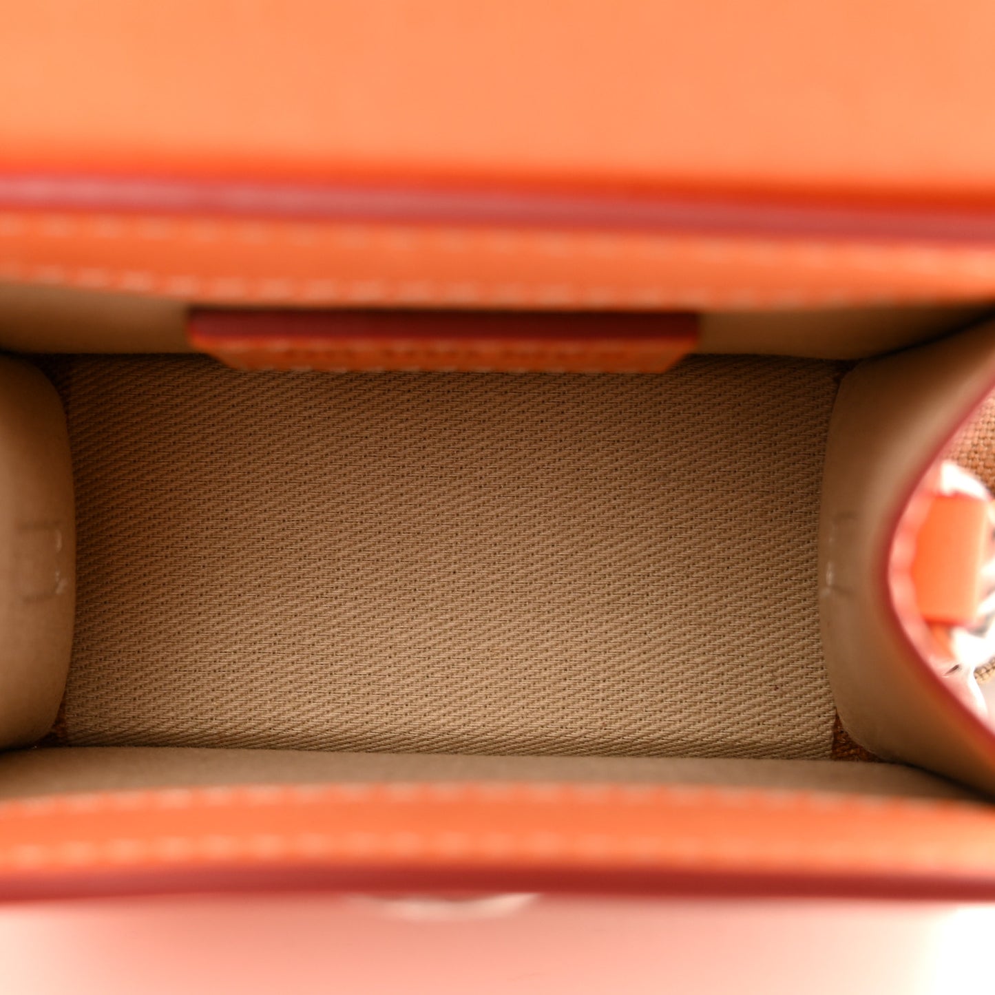 Smooth Calfskin Le Chiquito Homme Orange