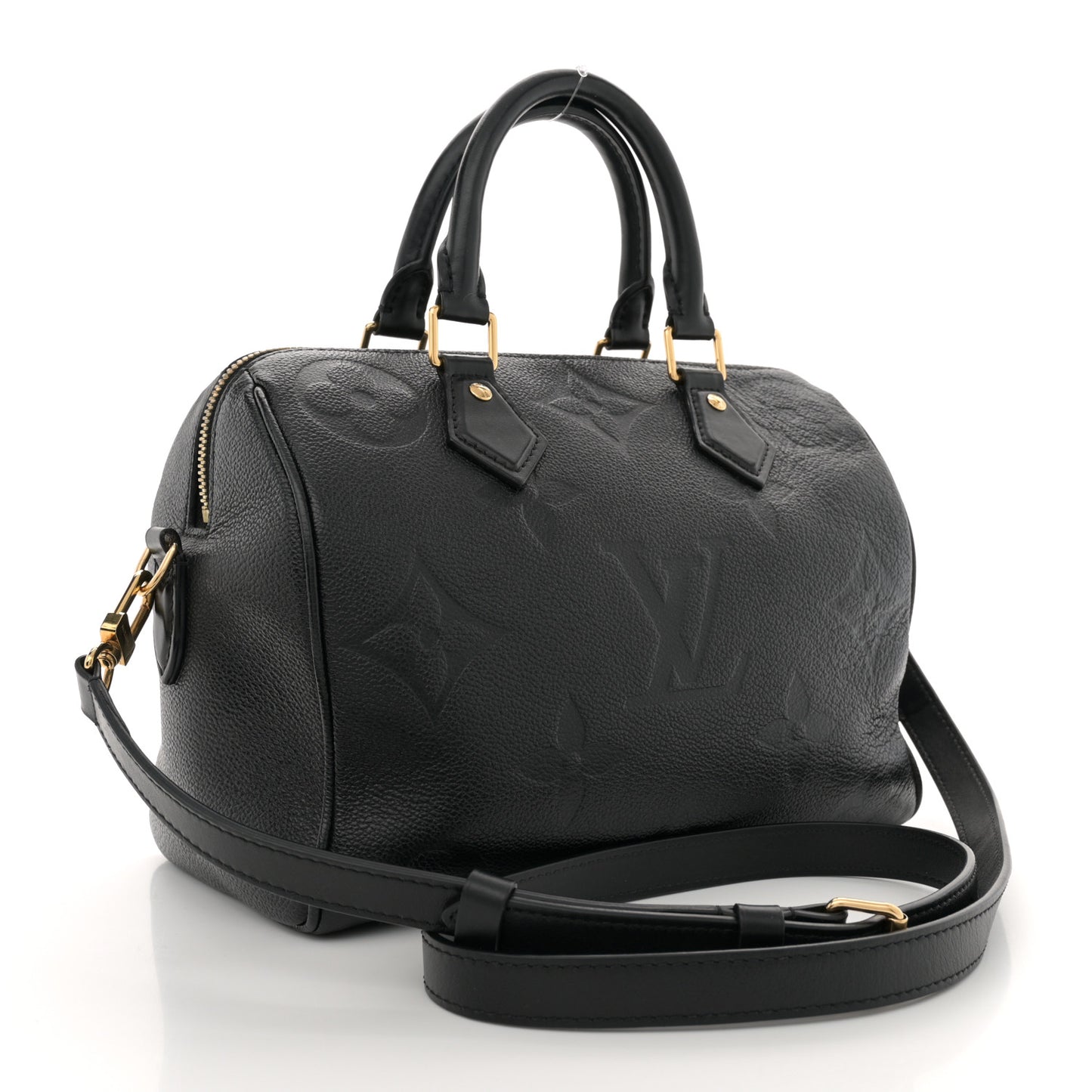 Empreinte Monogram Giant Speedy Bandouliere 25 Black