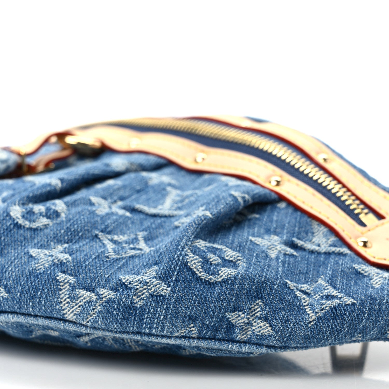 Louis Vuitton Monogram Denim High Rise Bumbag Blue 8 of 8