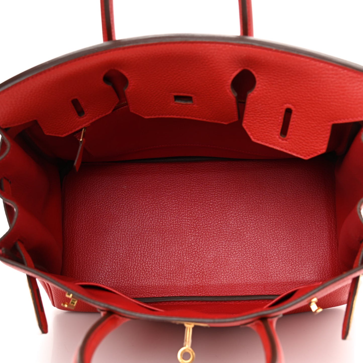 Togo Birkin 30 Rouge Casaque