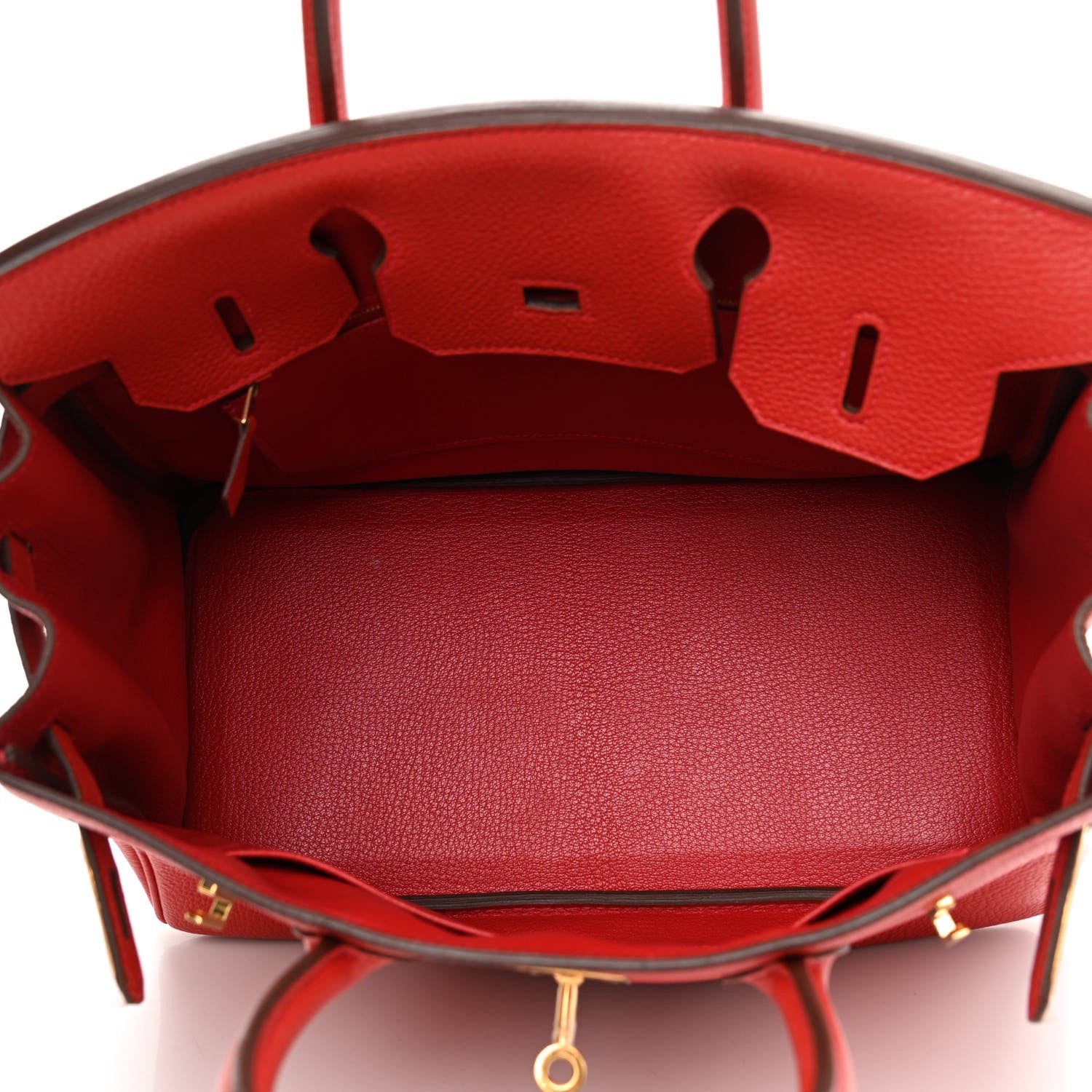 Hermes Togo Birkin 30 Rouge Casaque 5 of 9