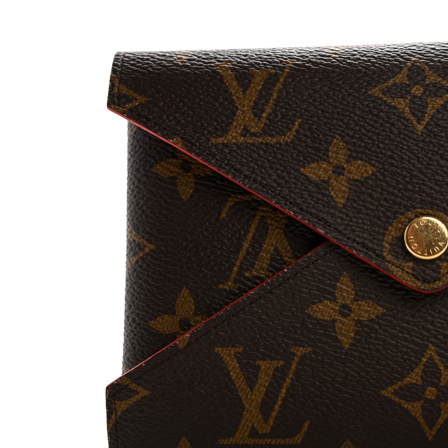 Monogram Medium Kirigami Pochette Insert Coquelicot