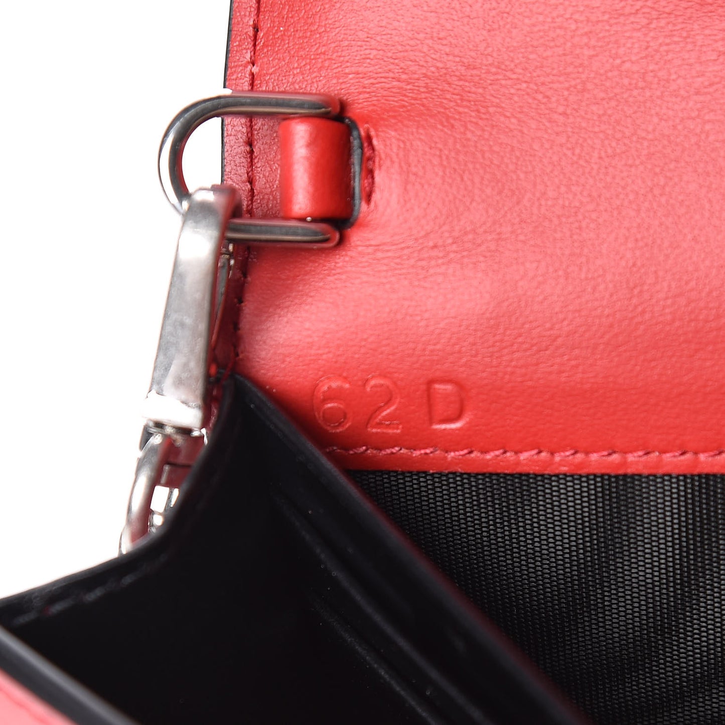 City Calfskin Studded Mini Elektra Crossbody Bag Fuoco Black