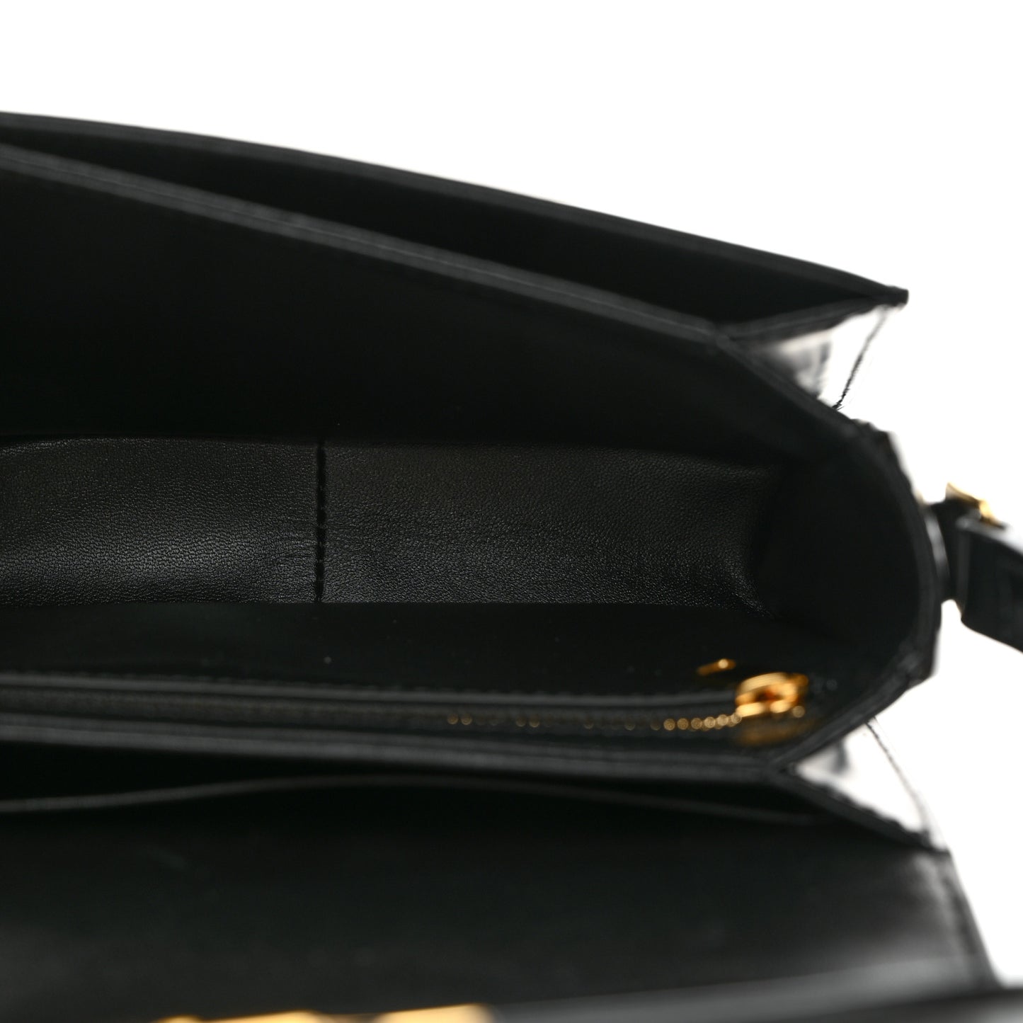 Shiny Calfskin Teen Triomphe Black