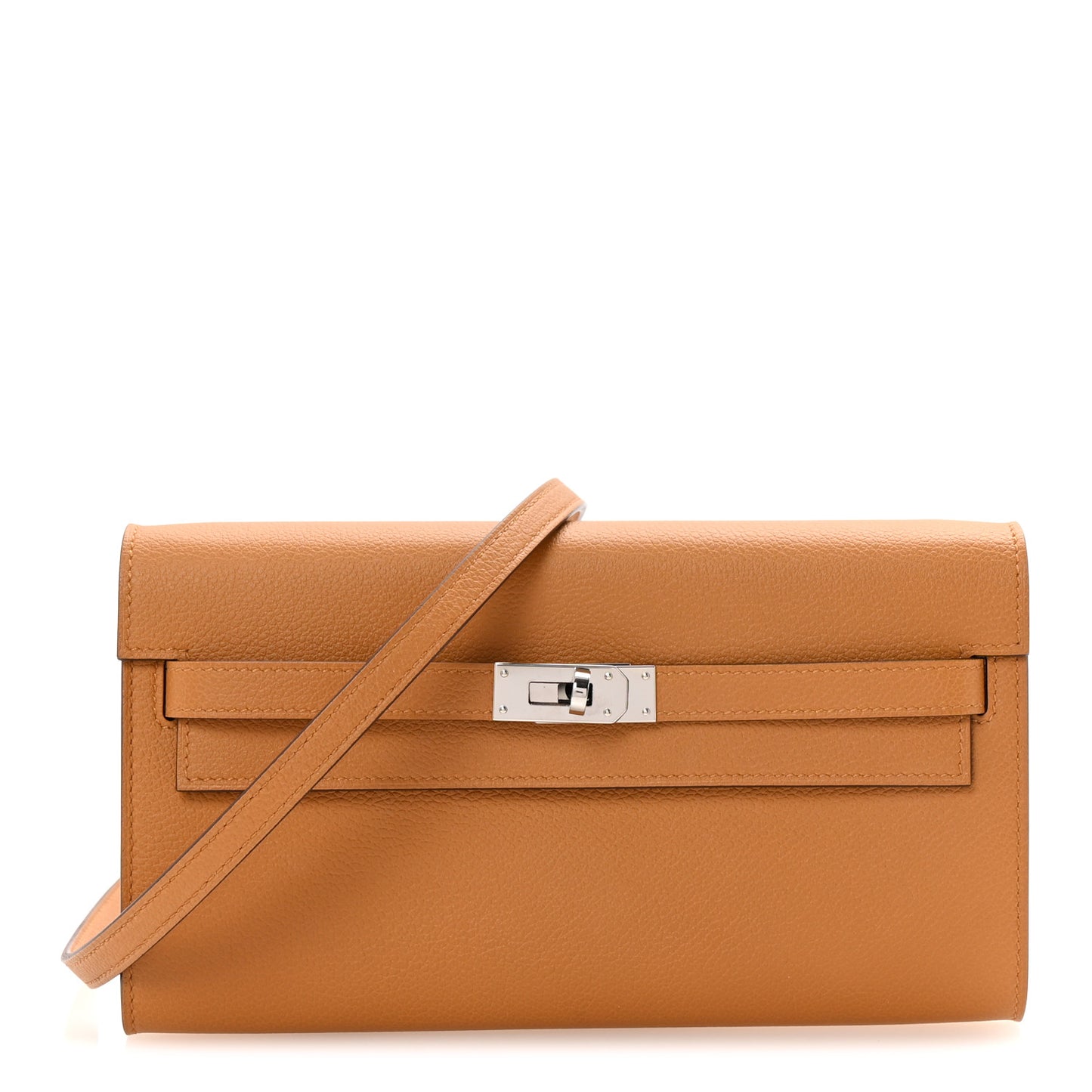 Evercolor Kelly Wallet To Go Caramel