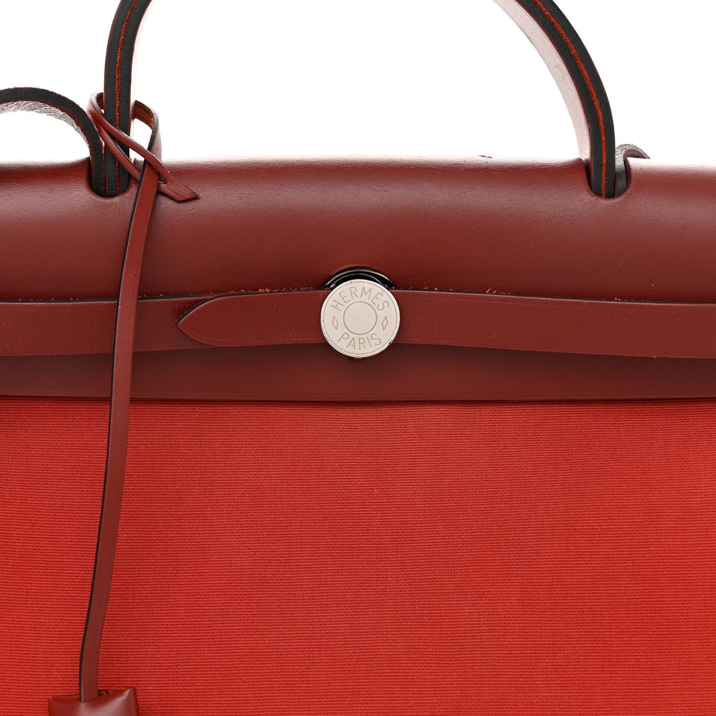 Military Toile Vache Hunter Herbag Zip 31 PM Rouge Grenat Rouge H