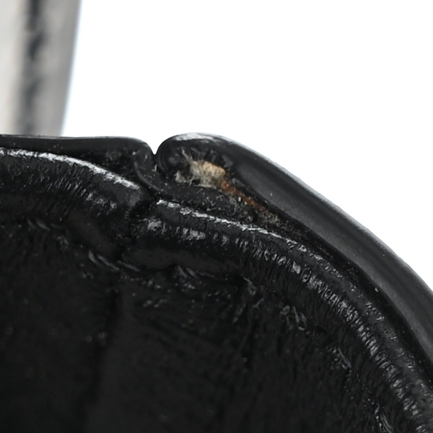 Celine Shiny Calfskin Teen Triomphe Black 12 of 12