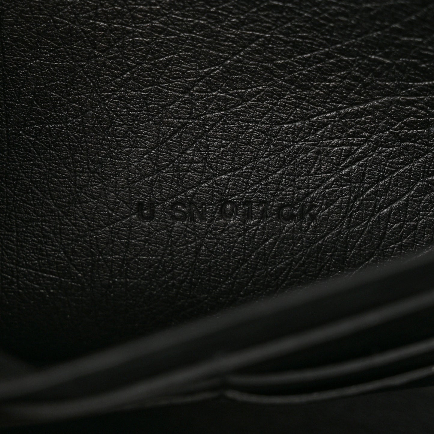 Ostrich Constance Long Wallet To Go Black